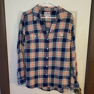 Plaid Old Navy flannel shirt